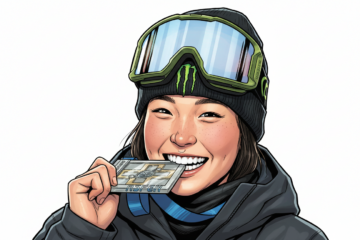 Choi_Gaon_Snowboard_World_Cup_winner_comic stile