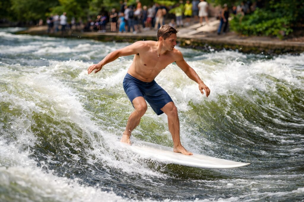surfer auf der eisbachwelle münchen ccnull.de 1129777 Marco_Verch